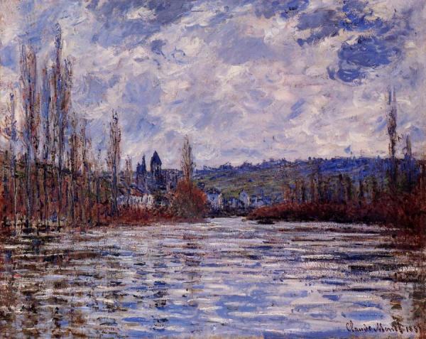 The Flood Of The Seine At Vetheuil by Claude Monet