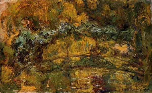 The Footbridge Over The Water-lily Pone by Claude Monet Oil Painting Reproductions