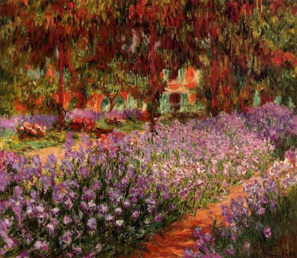 The Garden by Claude Monet