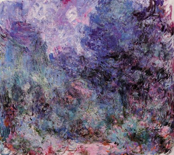 The House Seen From The Rose Garden by Claude Monet