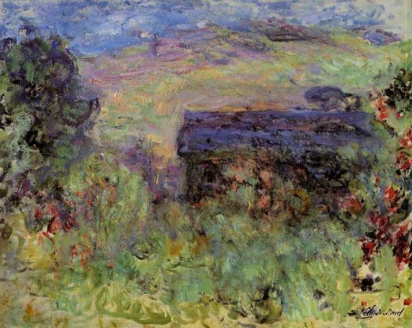 The House Seen Through The Roses by Claude Monet