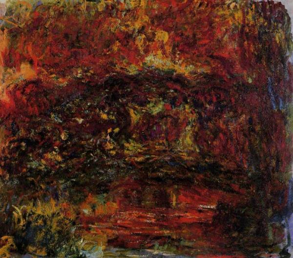 The Japanese Bridge by Claude Monet