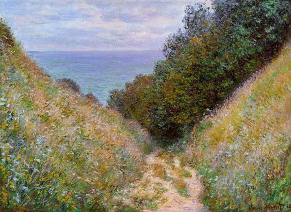 The Path At La Cavee, Pourville by Claude Monet