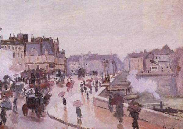 The Pont Neuf by Claude Monet