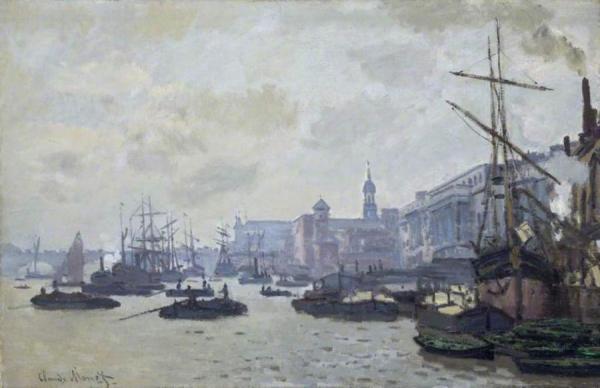 The Port Of London by Claude Monet Oil Painting Reproductions