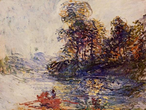 The River by Claude Monet
