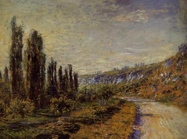 The Road From Vetheuil by Claude Monet Oil Painting Reproductions