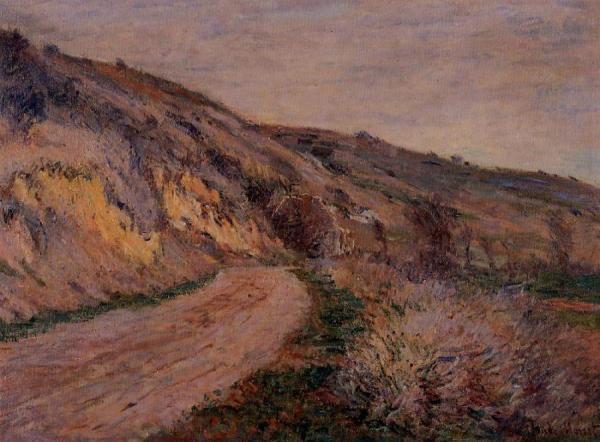 The Road To Giverny by Claude Monet