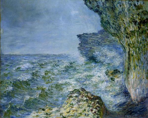 The Sea At Fecamp by Claude Monet