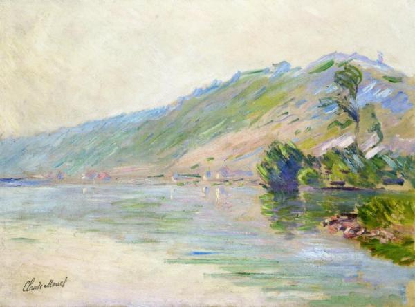 The Seine At Port-villes, Clear Weather by Claude Monet Oil Painting Reproductions