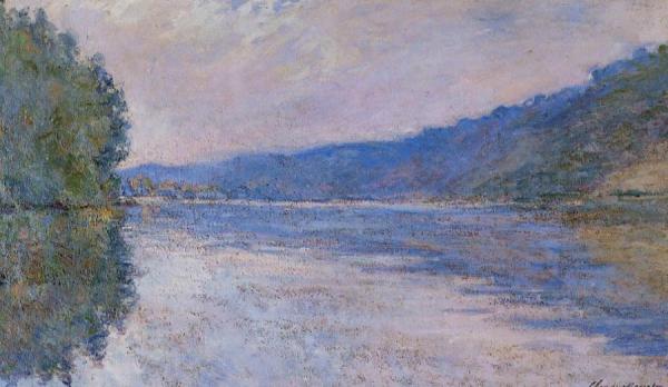 The Seine At Port-villez by Claude Monet