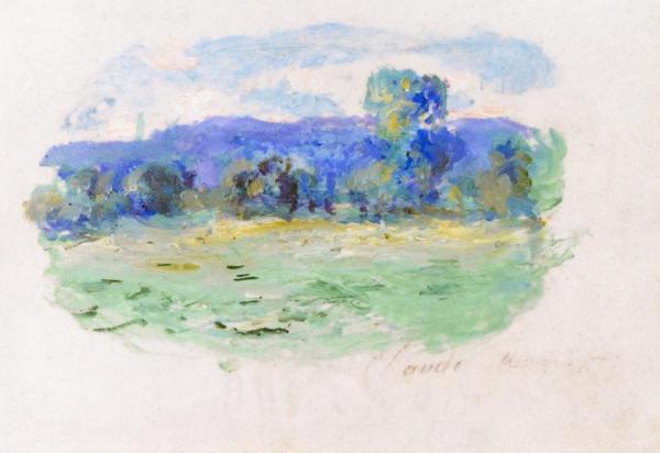 The Seine At Port-villez by Claude Monet