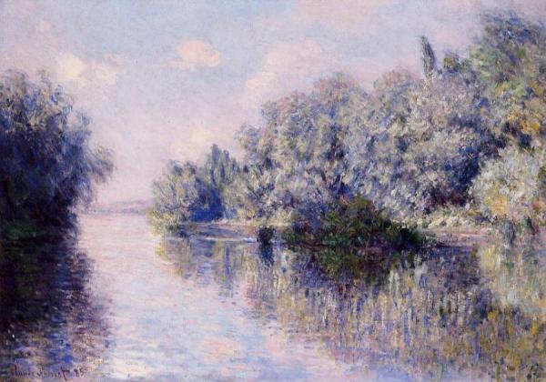 The Seine Near Giverny by Claude Monet