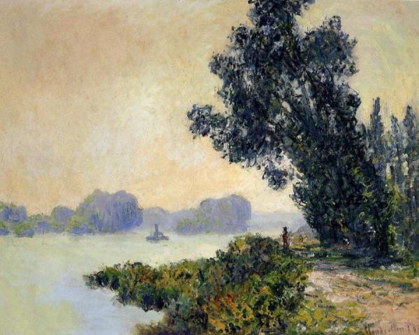 The Towpath At Granval by Claude Monet