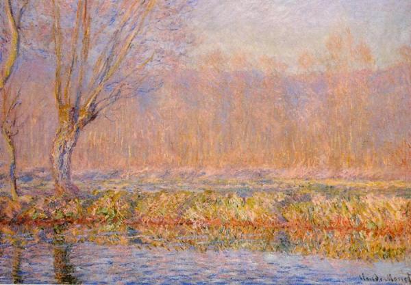The Willow by Claude Monet
