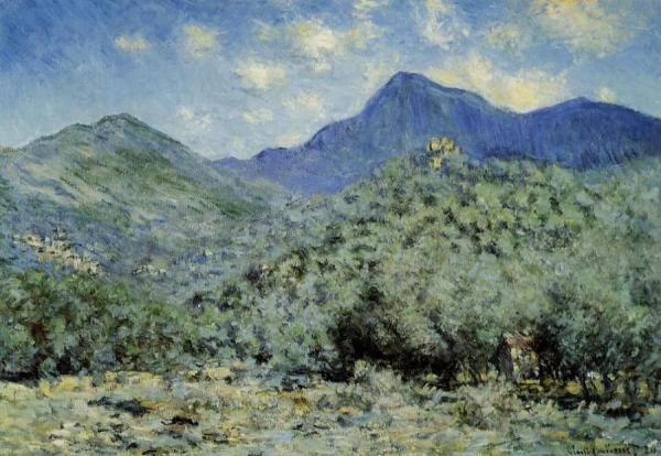 Valle Bouna Near Bordighera by Claude Monet