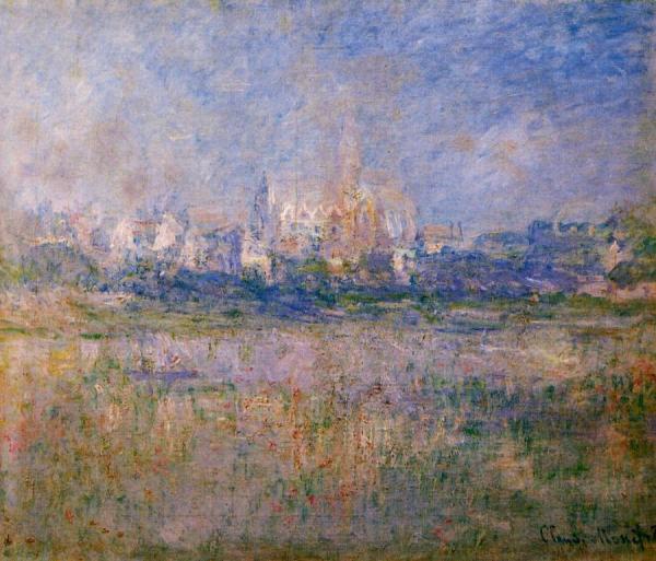 Vetheuil In The Fog by Claude Monet