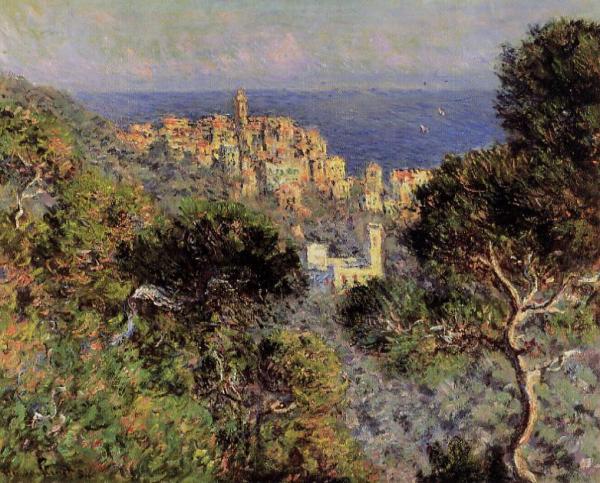 View Of Bordighera by Claude Monet Oil Painting Reproductions