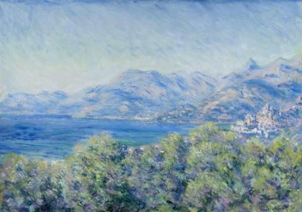 View Of Ventimiglia by Claude Monet