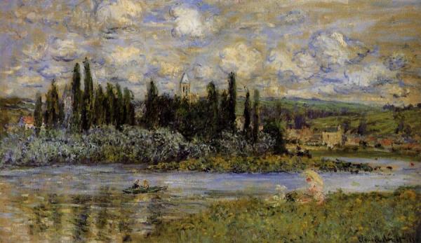 View Of Vetheuil by Claude Monet