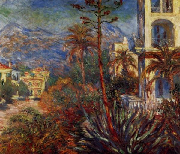 Villas At Bordighera by Claude Monet Oil Painting Reproductions