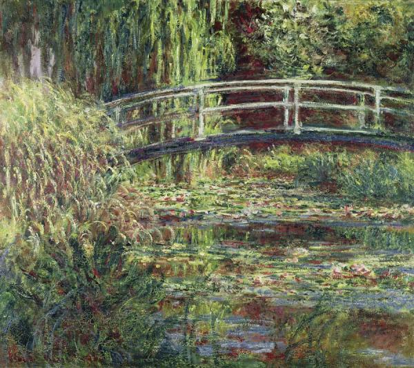 Waterlily Pond, Pink Harmony by Claude Monet