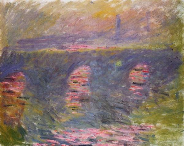 Waterloo Bridge by Claude Monet