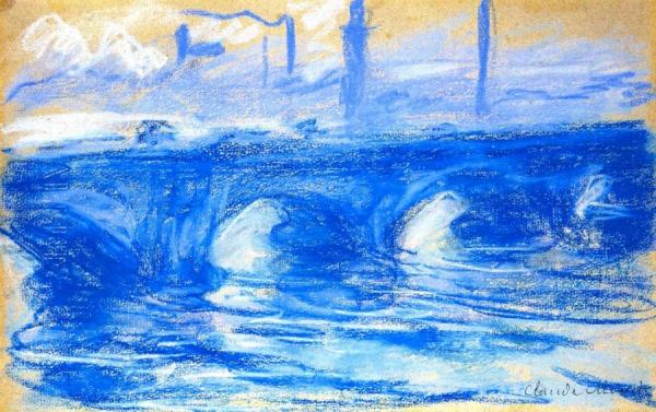 Waterloo Bridge by Claude Monet
