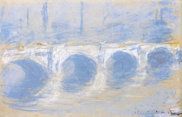 Waterloo Bridge by Claude Monet