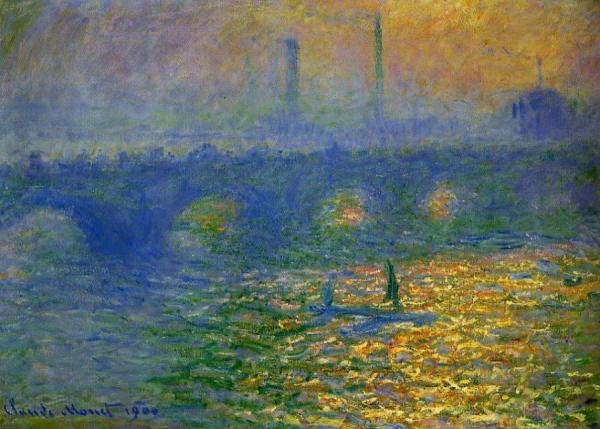 Waterloo Bridge, London by Claude Monet