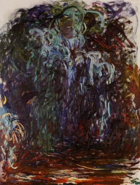 Weeping Willow by Claude Monet