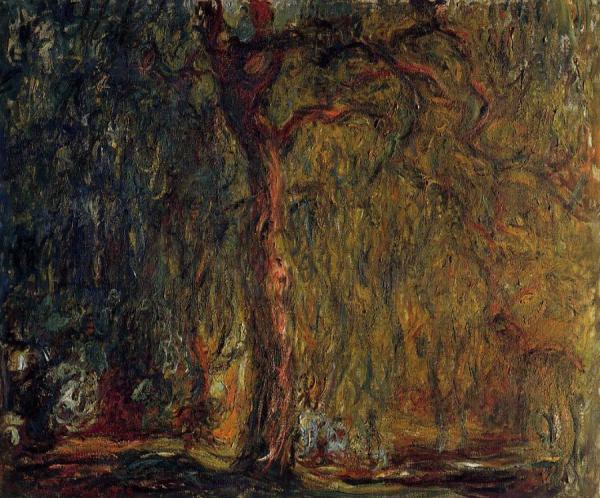 Weeping Willow by Claude Monet