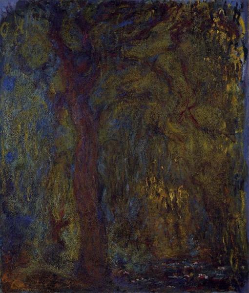 Weeping Willow by Claude Monet Oil Painting Reproductions