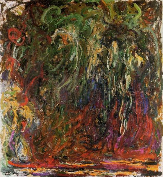 Weeping Willow, Giverny by Claude Monet