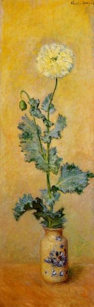 White Poppy by Claude Monet