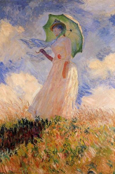 Claude Monet Woman With A Parasol
