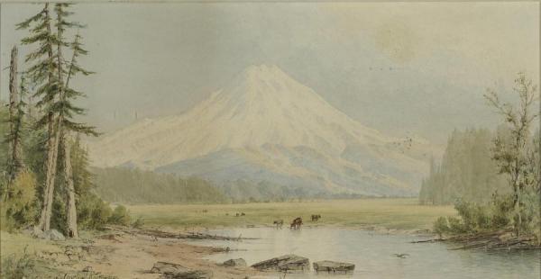 Mt. Shasta by Cleveland Rockwell