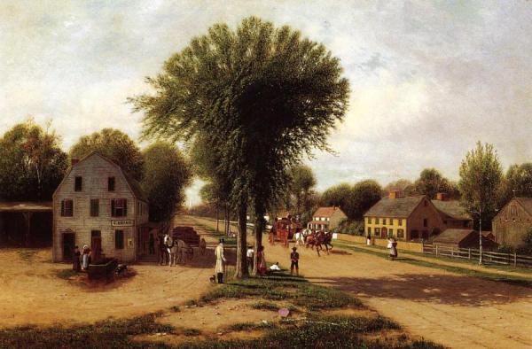 Sherburne Village, Chenango County by Clinton Loveridge