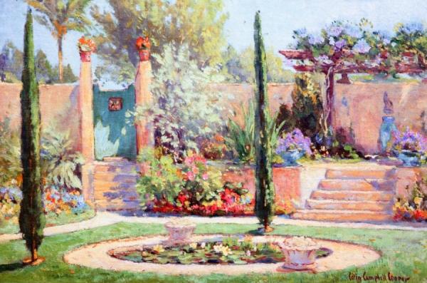A Garden Path by Colin Campbell Cooper