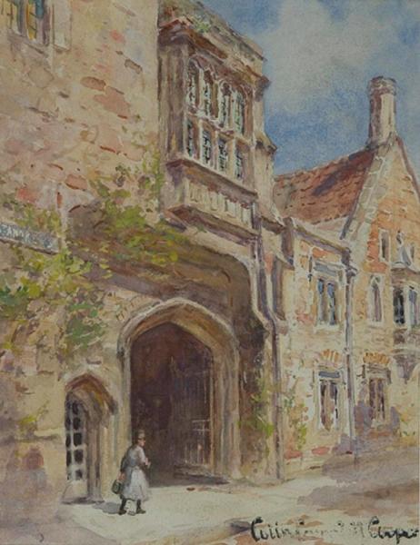 An Afternoon Walk by Colin Campbell Cooper