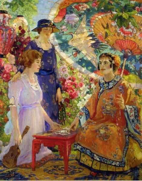Fortune Teller by Colin Campbell Cooper