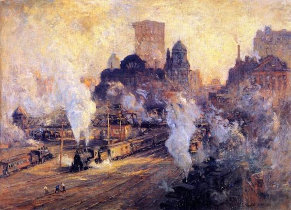 Grand Central Station by Colin Campbell Cooper