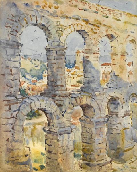 Italian Arches by Colin Campbell Cooper
