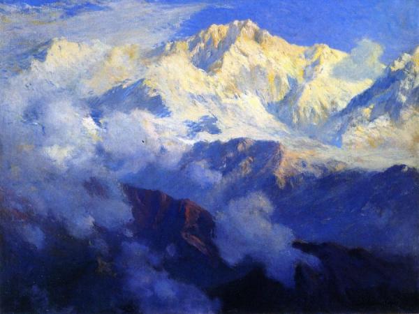 Kanchenjunga, The Himalayas by Colin Campbell Cooper