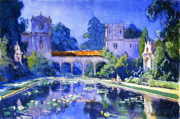 Lily Pond, Balboa Park by Colin Campbell Cooper