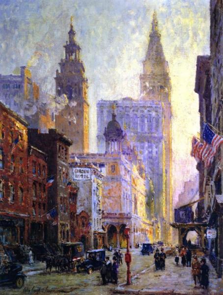 Metropolitan Tower, New York City by Colin Campbell Cooper