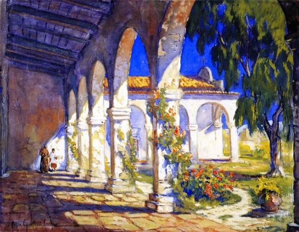 Mission San Juan Capistrano by Colin Campbell Cooper