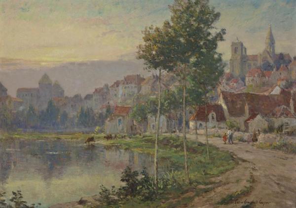 Normandie by Colin Campbell Cooper