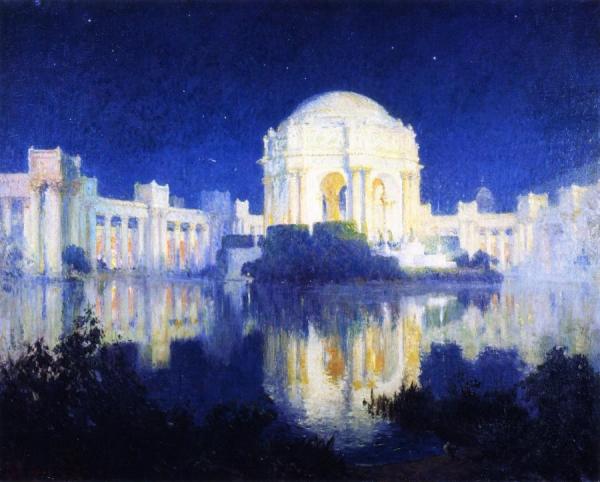 Palace Of Fine Arts, San Francisco by Colin Campbell Cooper