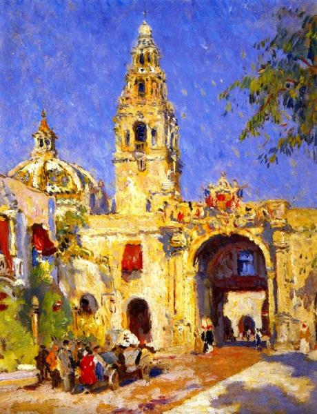 Panama-california Exposition, San Diego, 1916 by Colin Campbell Cooper